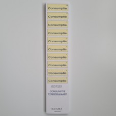 Consumptiestrippenkaart 50x10 bonnen
